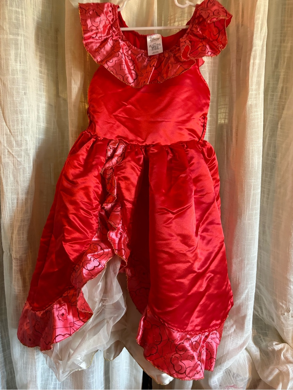Disney Elena of Avalor Princess Dress Costume Size 5/6